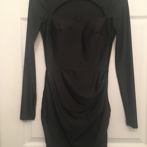 Fashion Nova Dare to Mock Me Dress (Black) - Picture 5 of 5